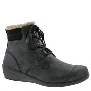 NEW DREW SHOES women's josie leather boots in black